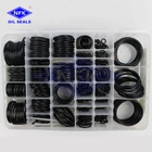 Viton Black Rubber Metric O Ring Assortment Kit For Automobile Industry