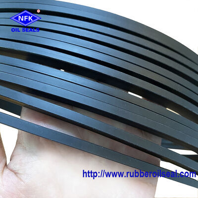 Customized Standard Backup Ring BRT BRN 255 280 4 PA Black Material Piston Gasket