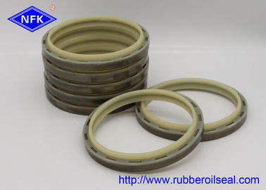 DINGZING Rubber Dust Seal TPU/8L95+SPCC Beige 95A Heavy-Duty Dust-Proof ME-1N 80*94*8/12 Industrial Seal