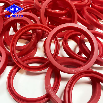 Custom Seals Supplier Wholesale Red PU Rubber Sealing Rings Standard Not Standard Mechanical Seal