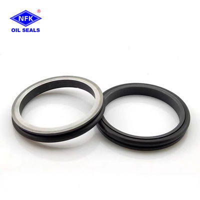 Wear-resistant NBR Material Floating Oil Seal for Heavy-duty Excavator and Construction Machinery